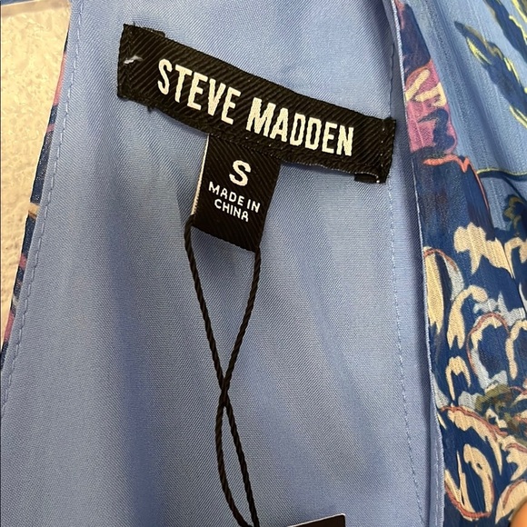 STEVE MADDEN Floral Blue Maxi Dress - Picture 4 of 9
